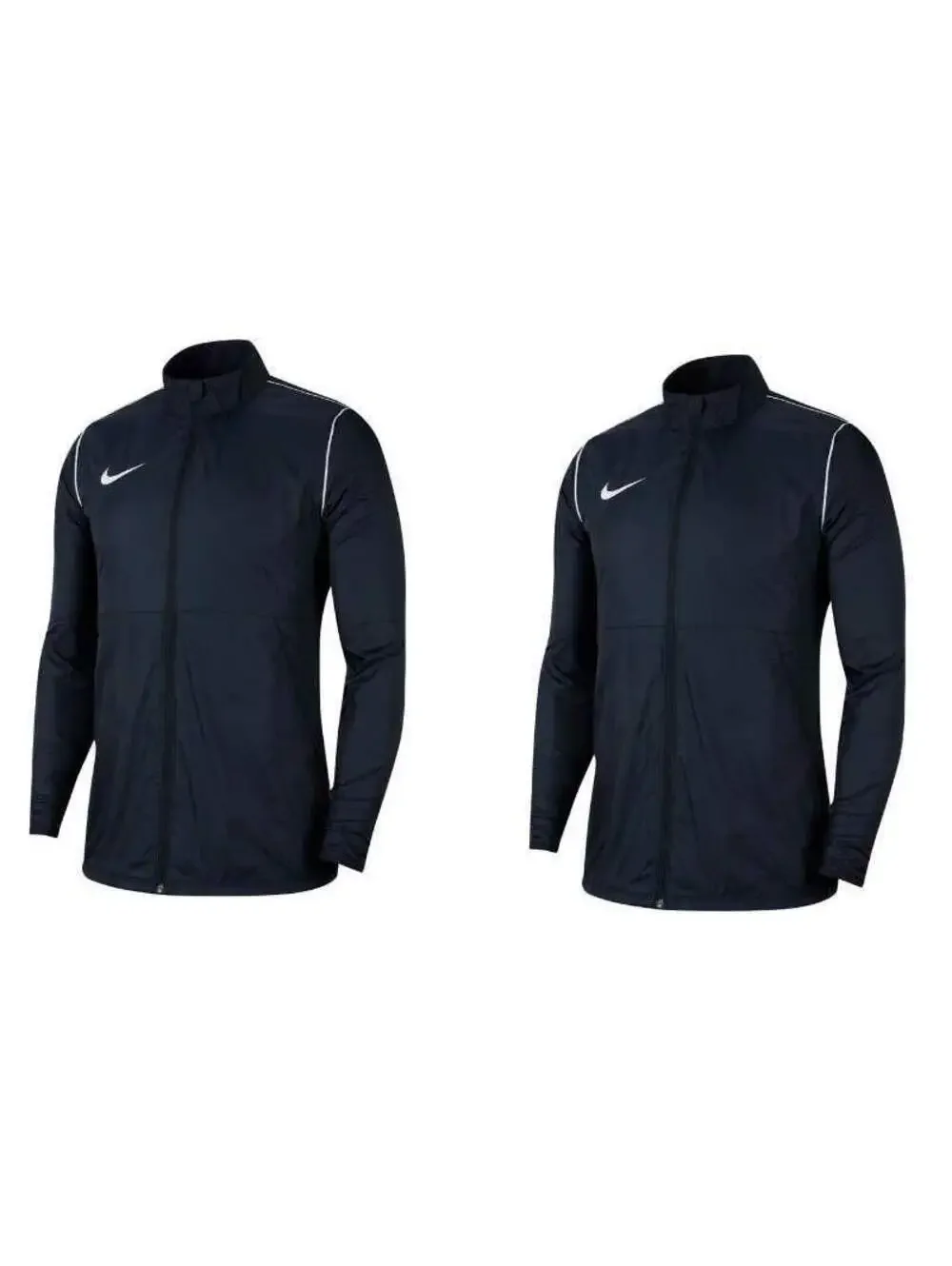 Nike Dri-FIT Park 20 Repel Rain Jackets Men’s Small Obsidian 2-Pack New